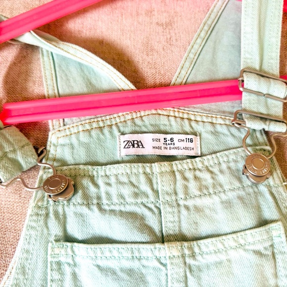 Zara Kids Denim Overall - Picture 2 of 2